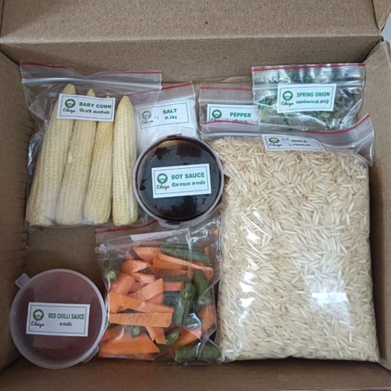 <span id="prdtsize">Cooking Kit for</span><br> Baby Corn Fried Rice