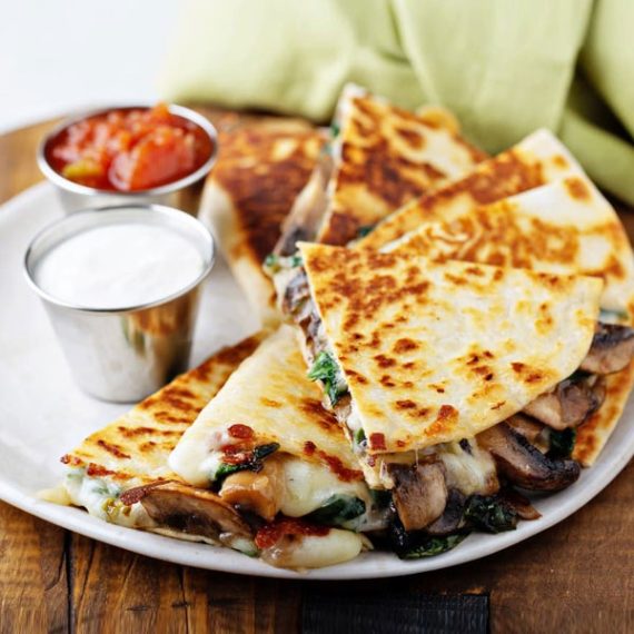 <span id="prdtsize">Cooking Kit for</span><br> Mushroom Quesadilla