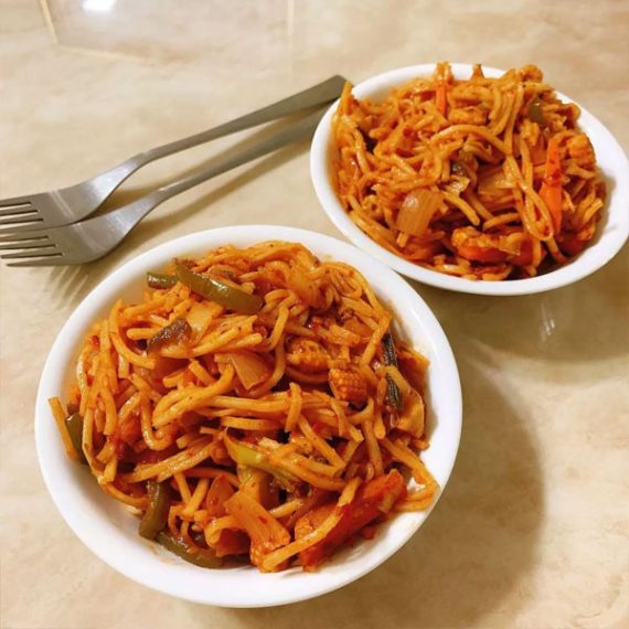 <span id="prdtsize">Cooking Kit for</span><br> Schezwan Baby Corn Noodles