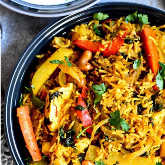 <span id="prdtsize">Cooking Kit for</span><br> Vegetable Biryani