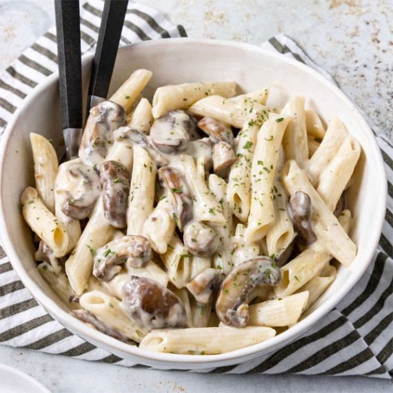 <span id="prdtsize">Cooking Kit for</span><br> White Sauce Pasta with Mushrooms